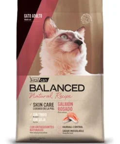 Alimento Balanced Gato Adulto Natural Recipe Salmon x 3 Kilos