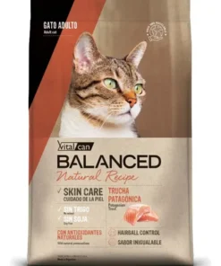 Alimento Balanced Gato Adulto Natural Recipe Trucha x 3 Kilos