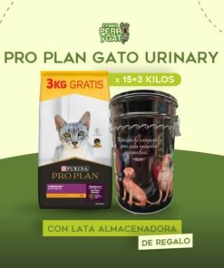 Alimento Pro Plan Gato Urinary x 15+3 Kilos