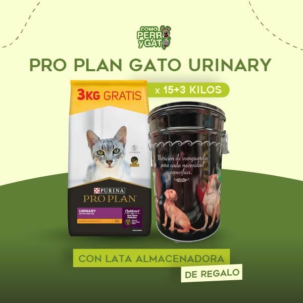 Alimento Pro Plan Gato Urinary x 15+3 Kilos