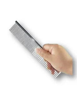 Peine Acero Doble Paso Mediano