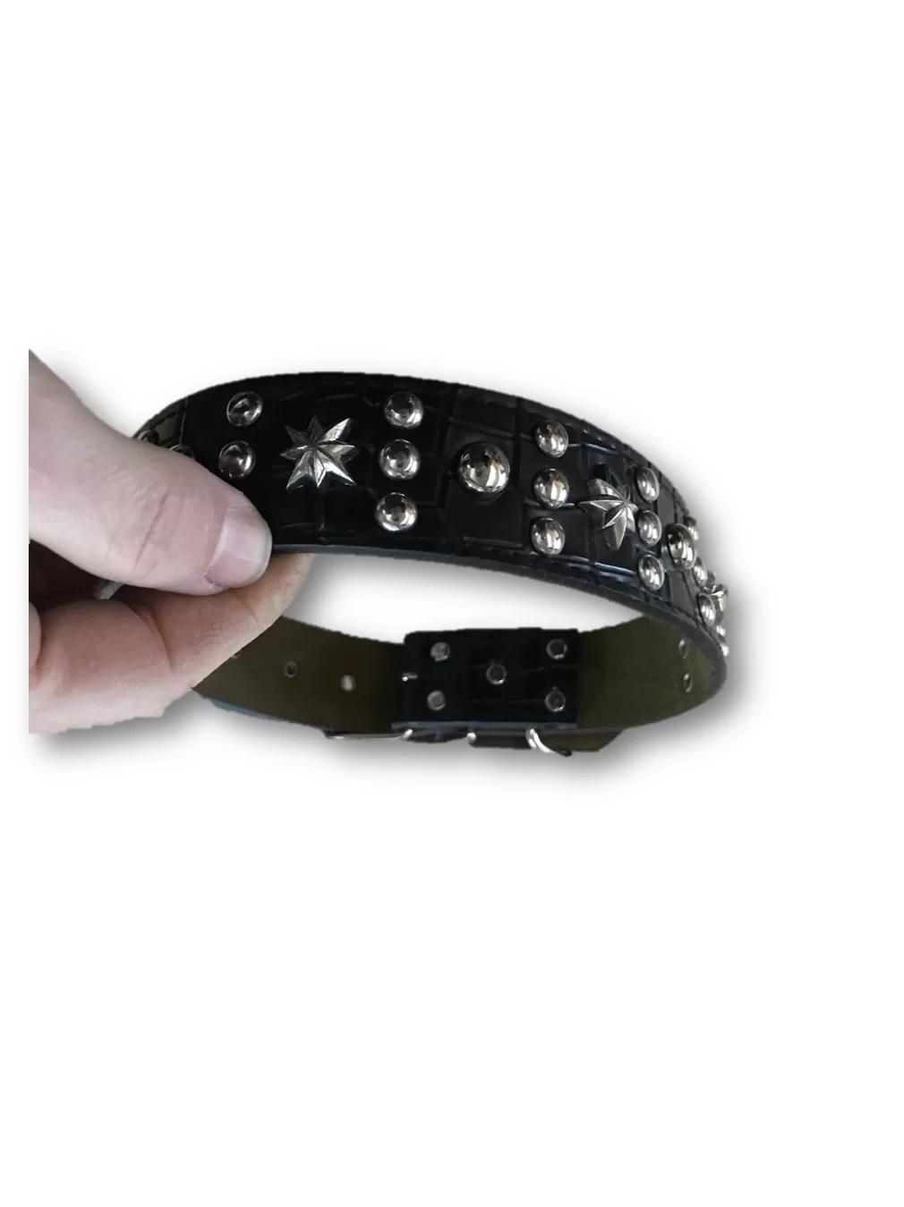 Collar Suela Con Tachas 30x60