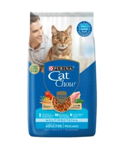 Alimento Cat Chow Adulto Pescado y Pollo x 15 Kilos