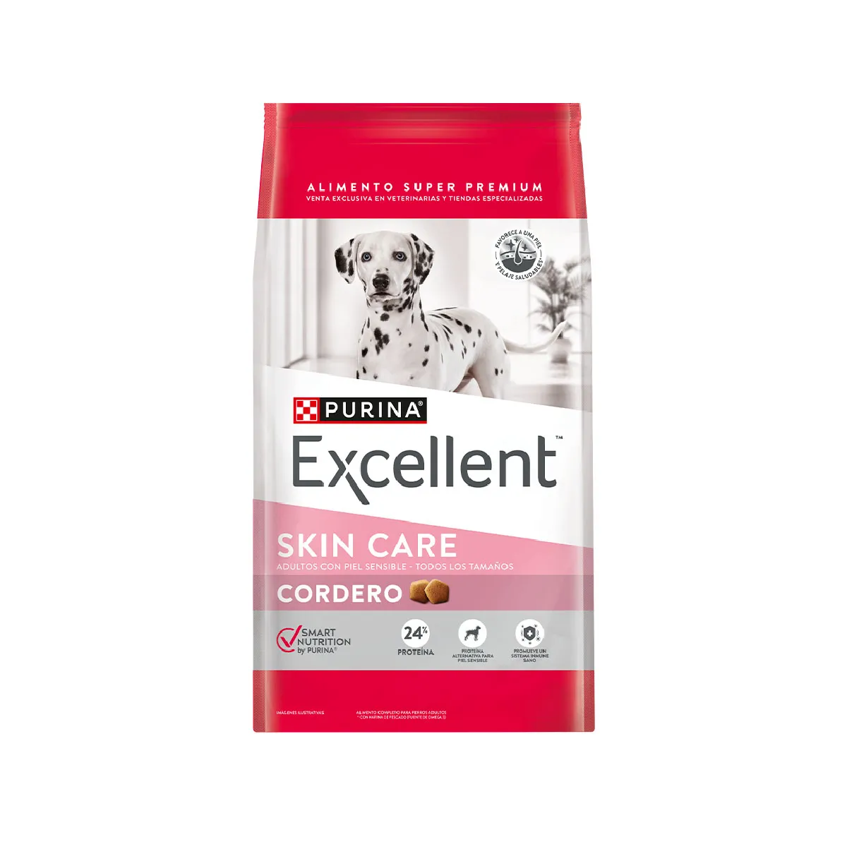 Alimento Excellent Dog Skin Care (Cordero) x 15 Kilos