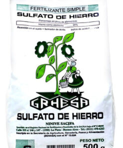 Sulfato De Hierro GRHESA x 500 Gms.