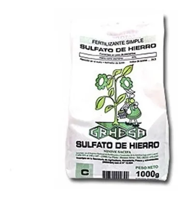 Sulfato De Hierro GRHESA x 1 Kilo