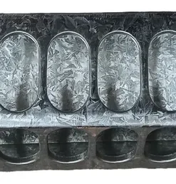 Comedero Para Pollos Galvanizado 24 Ojales