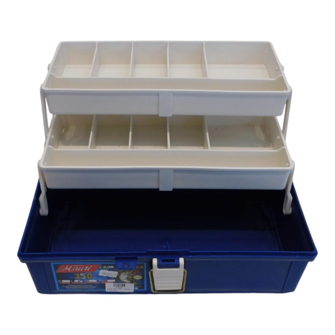 Caja De Pesca MAURI 430 RS 3 Bandejas 43x22x21 cm.