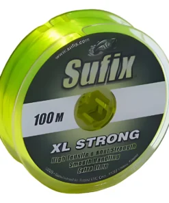 Tanza Nylon SUFIX XL Strong 0,30 mm Amarillo Fluo Brillante x 100 Mts.