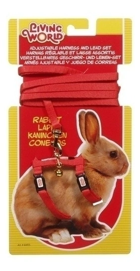 Conjunto Arnes y Correa Conejo