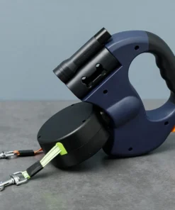 Alternative view of Correa Extensible Para 2 Perros x 3 Mts. Con Porta Bolsas y Linterna