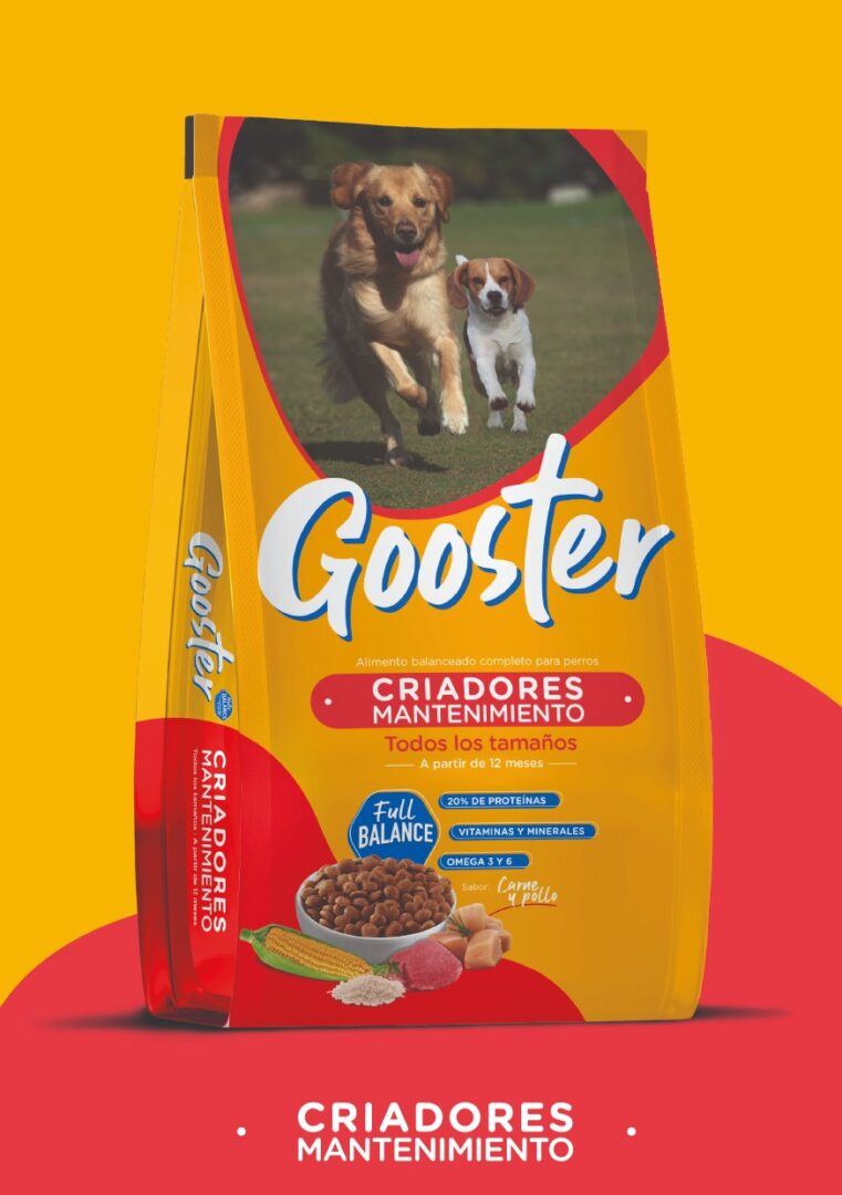 Alimento Gooster Perro Adulto Criadores x 22 kilos