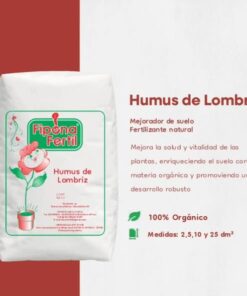 Tierra Humus De Lombriz 5 DM FIPONA