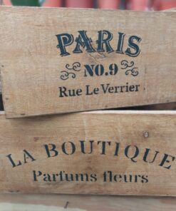 Jardinera Madera Vintage 30 Cm.