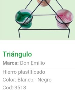 Portamaceta Triangulo