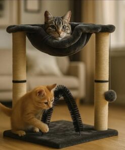 Rascador Importado Con Arco Rascador (50x40x40)