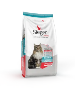 Alimento Sieger Gato Katze Hairball Stress Control x 1 Kilo